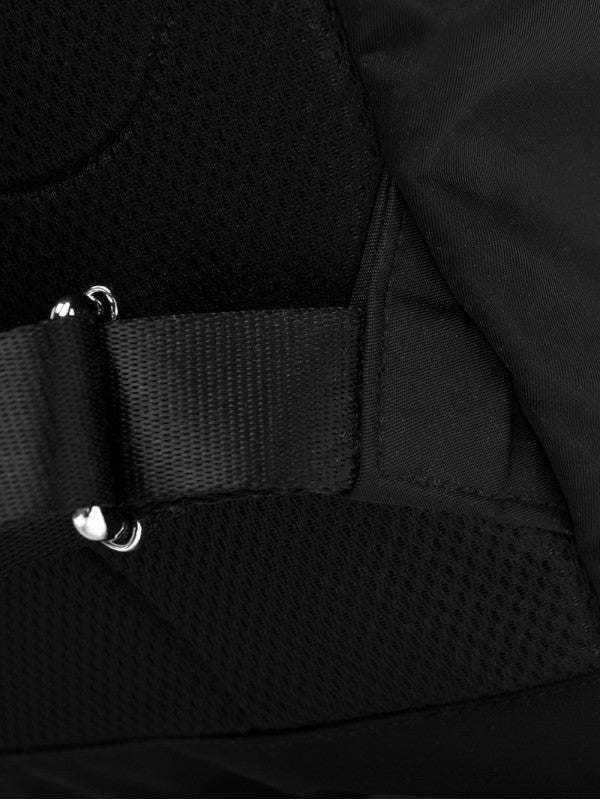 off-white nylon backpack