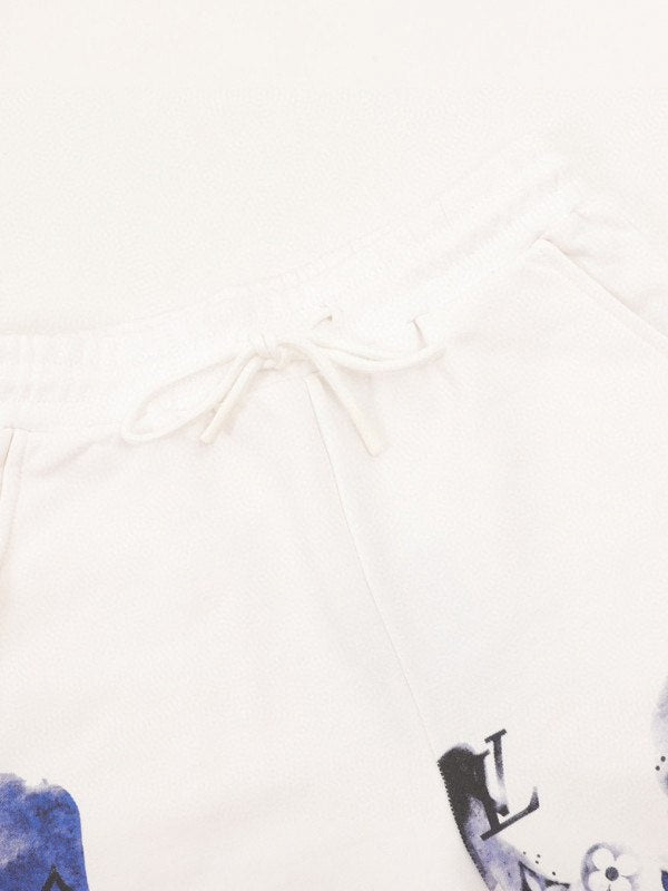 monogram shorts