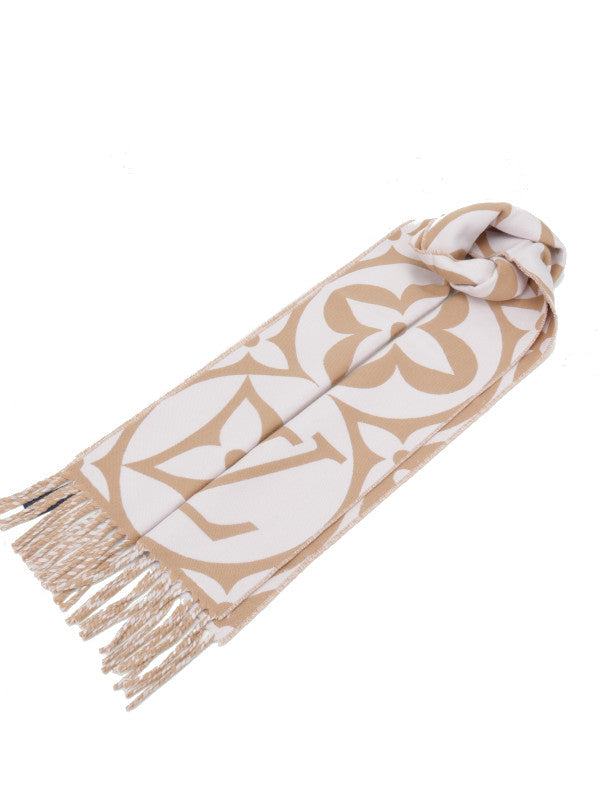 monogram scarf