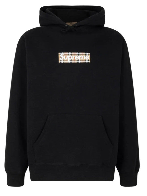 supreme x burberry hoodie