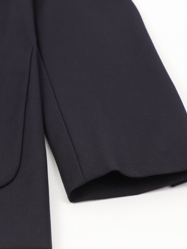 v logo breasted formal jacket