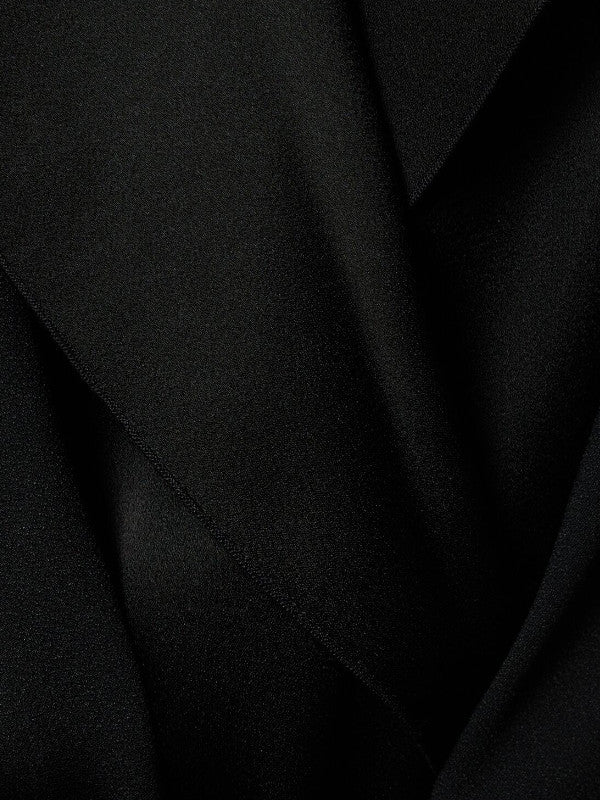 trench viscose blend midi dress