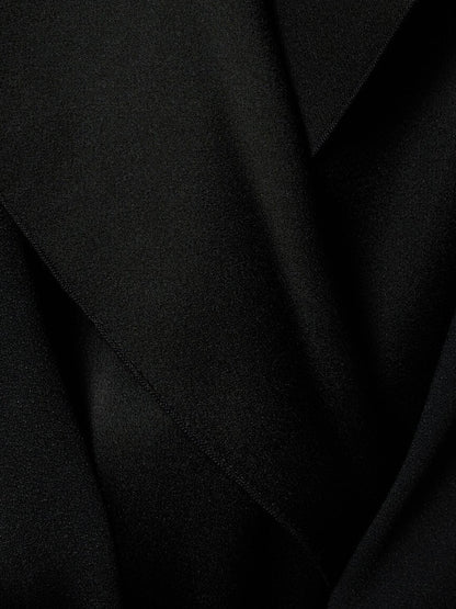 Trench viscose blend midi dress
