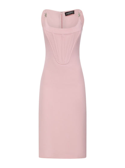 Satin Bustier Mini Dress