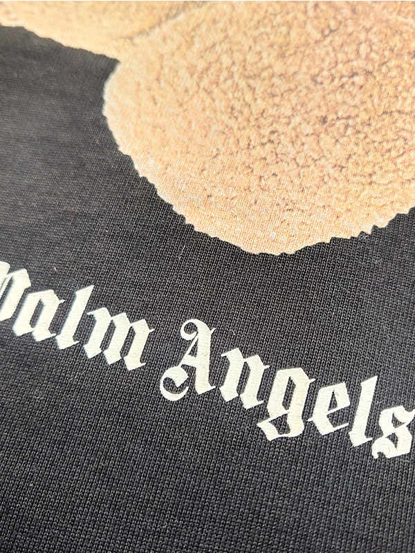 palm angels bear-print t-shirt