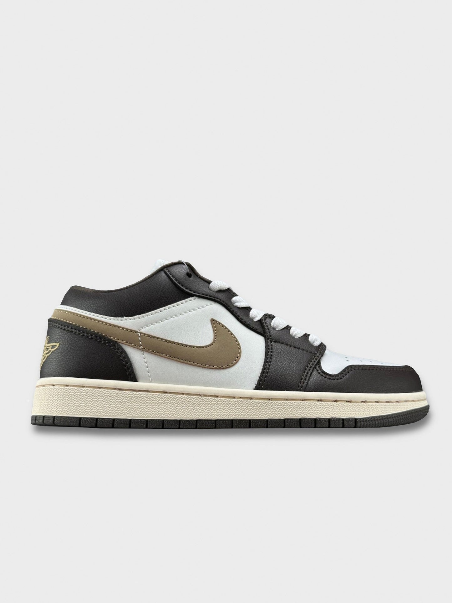 aj1 low "shadow brown" sneakers
