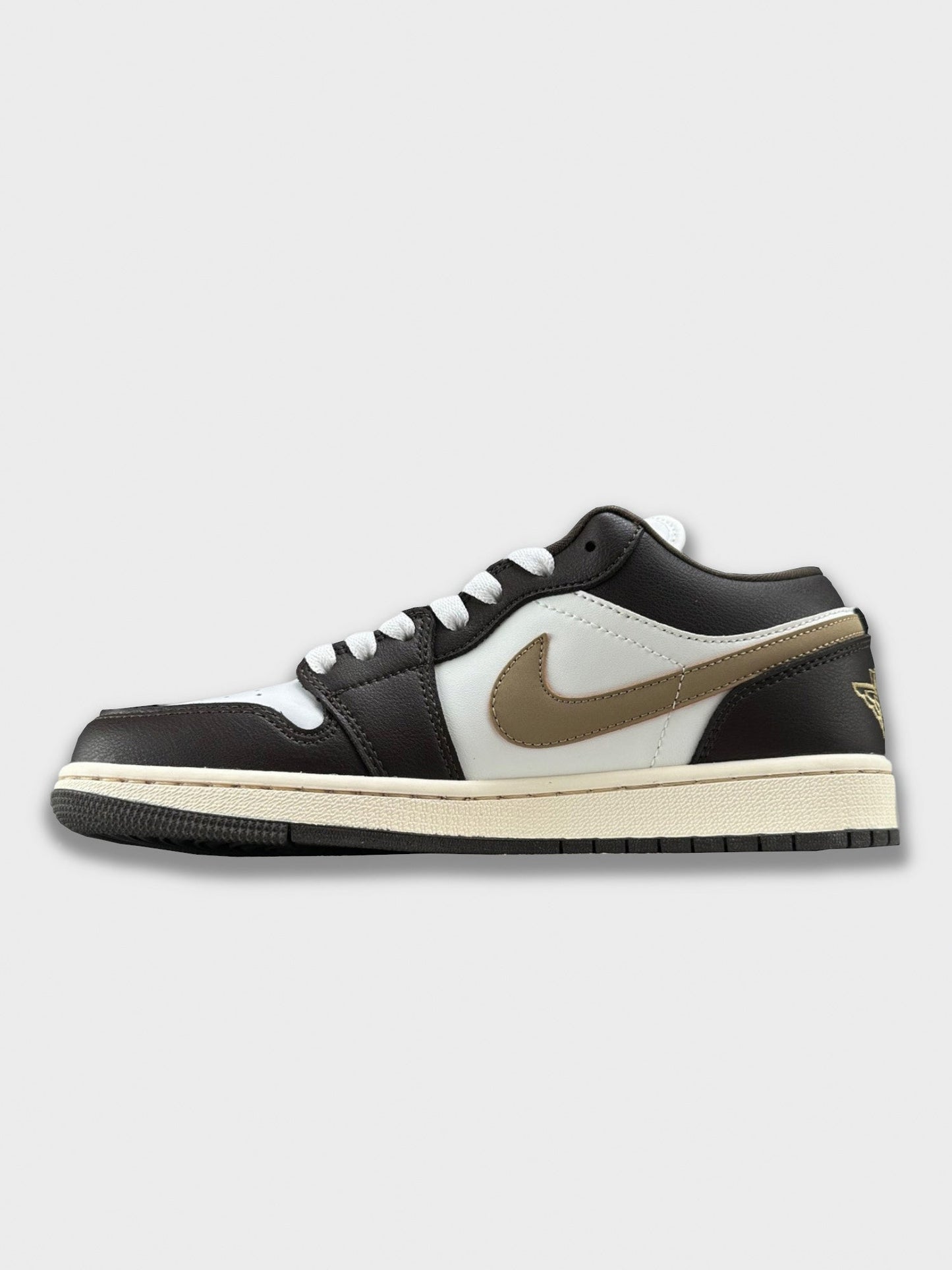 aj1 low "shadow brown" sneakers