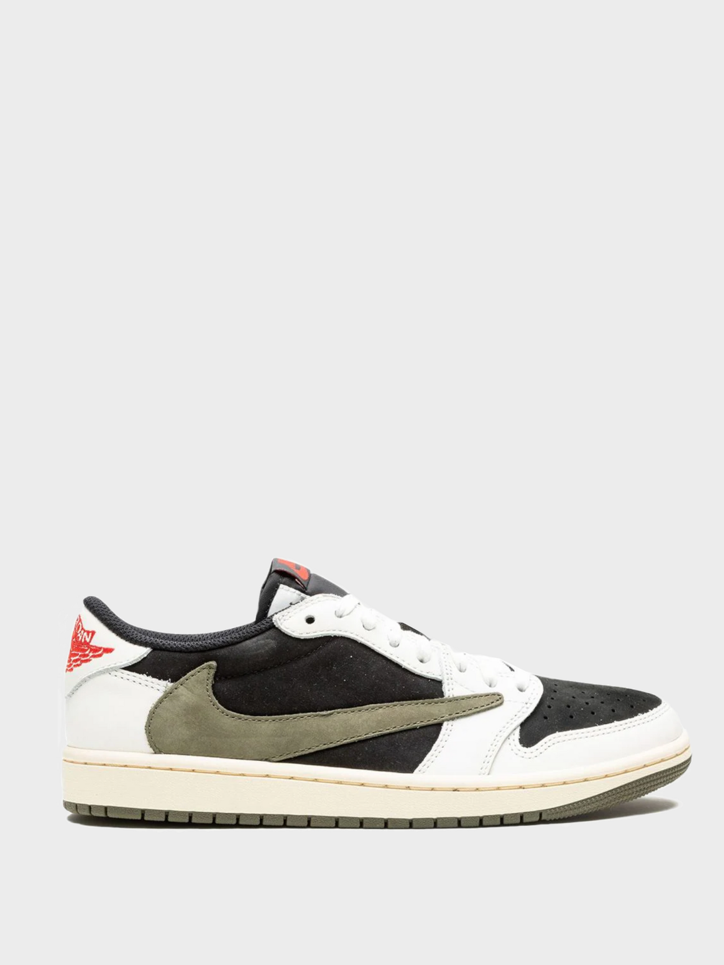 air jordan 1 low og "olive" sneakers