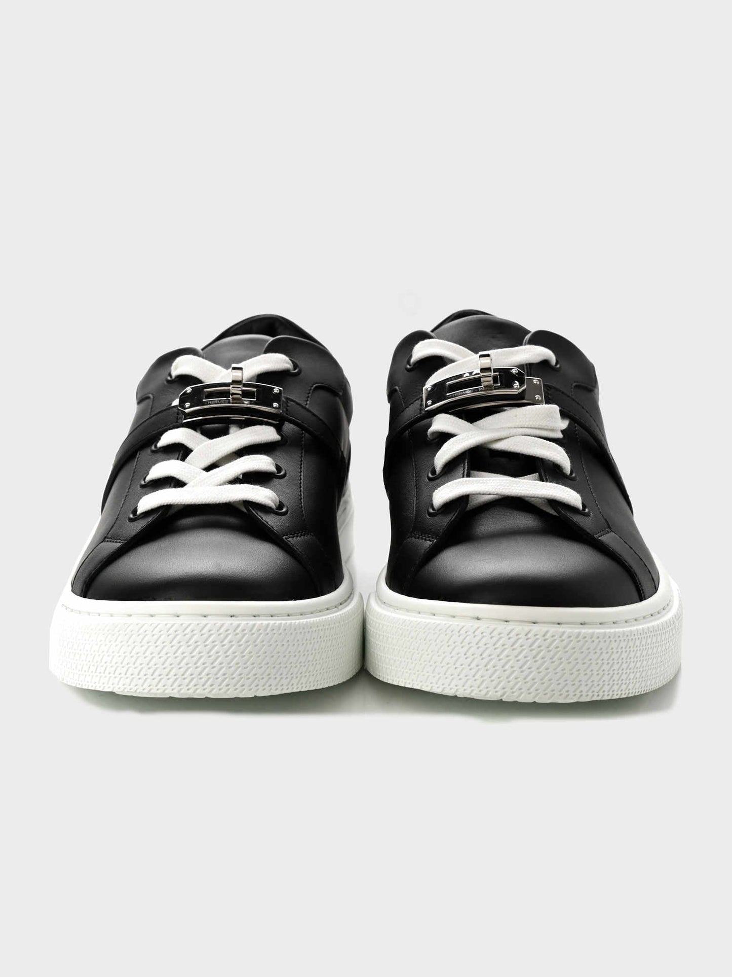 calfskin day sneakers black