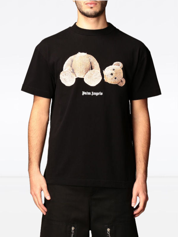 palm angels bear-print t-shirt