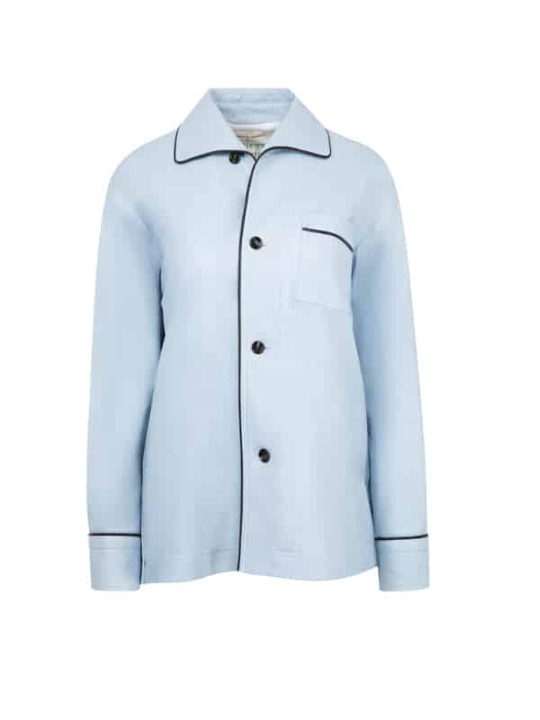 149 Printed Leather Shirt - Image 1