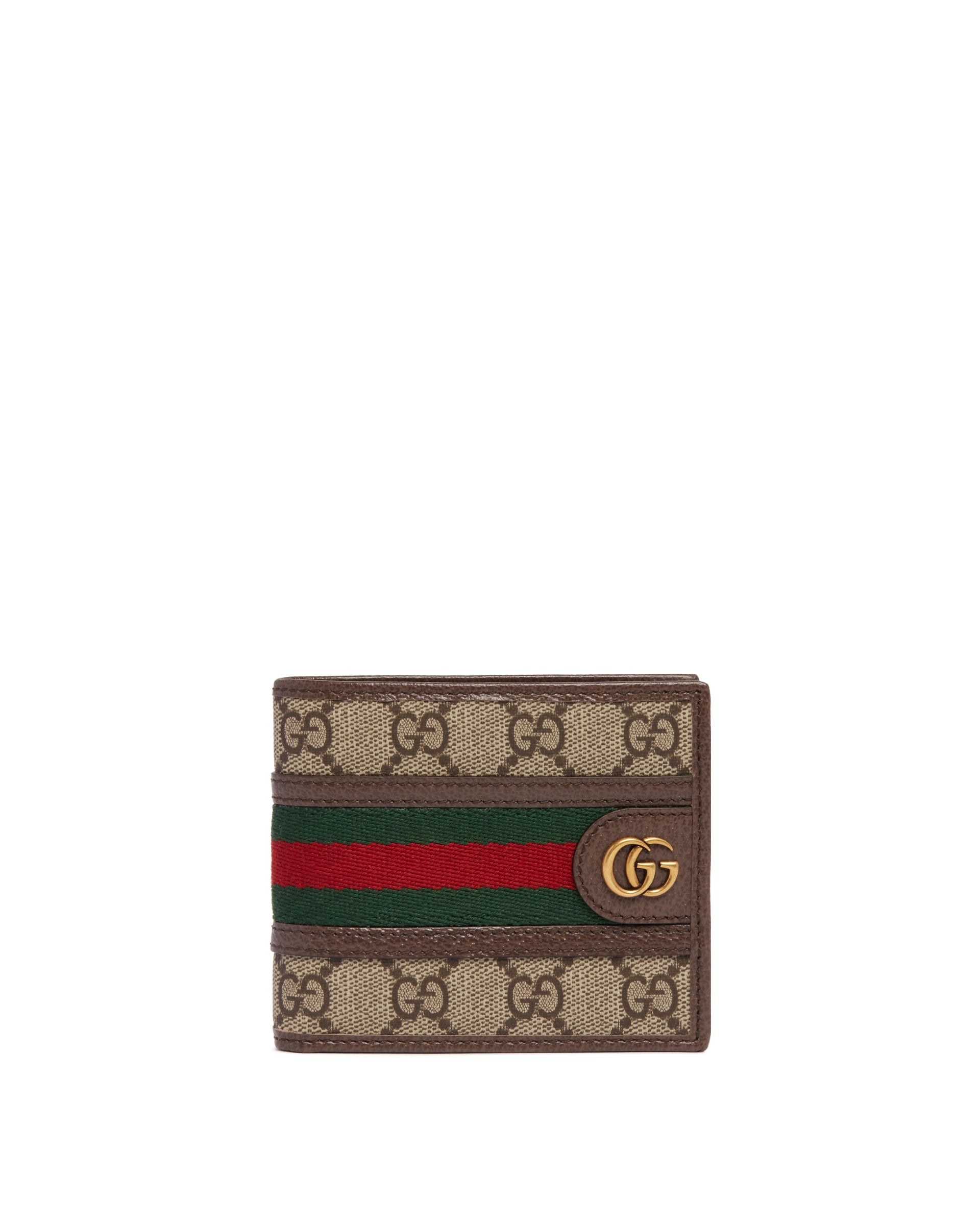 FW24-25-gucci-59760996IWT8745 Brown Ophidia GG Wallet - Image 1