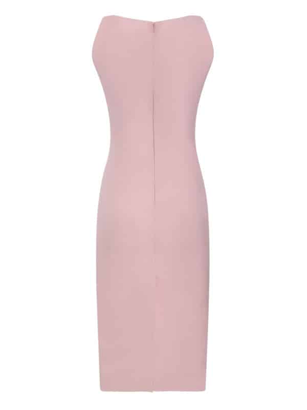 vers3 Satin Bustier Mini Dress - Image 1