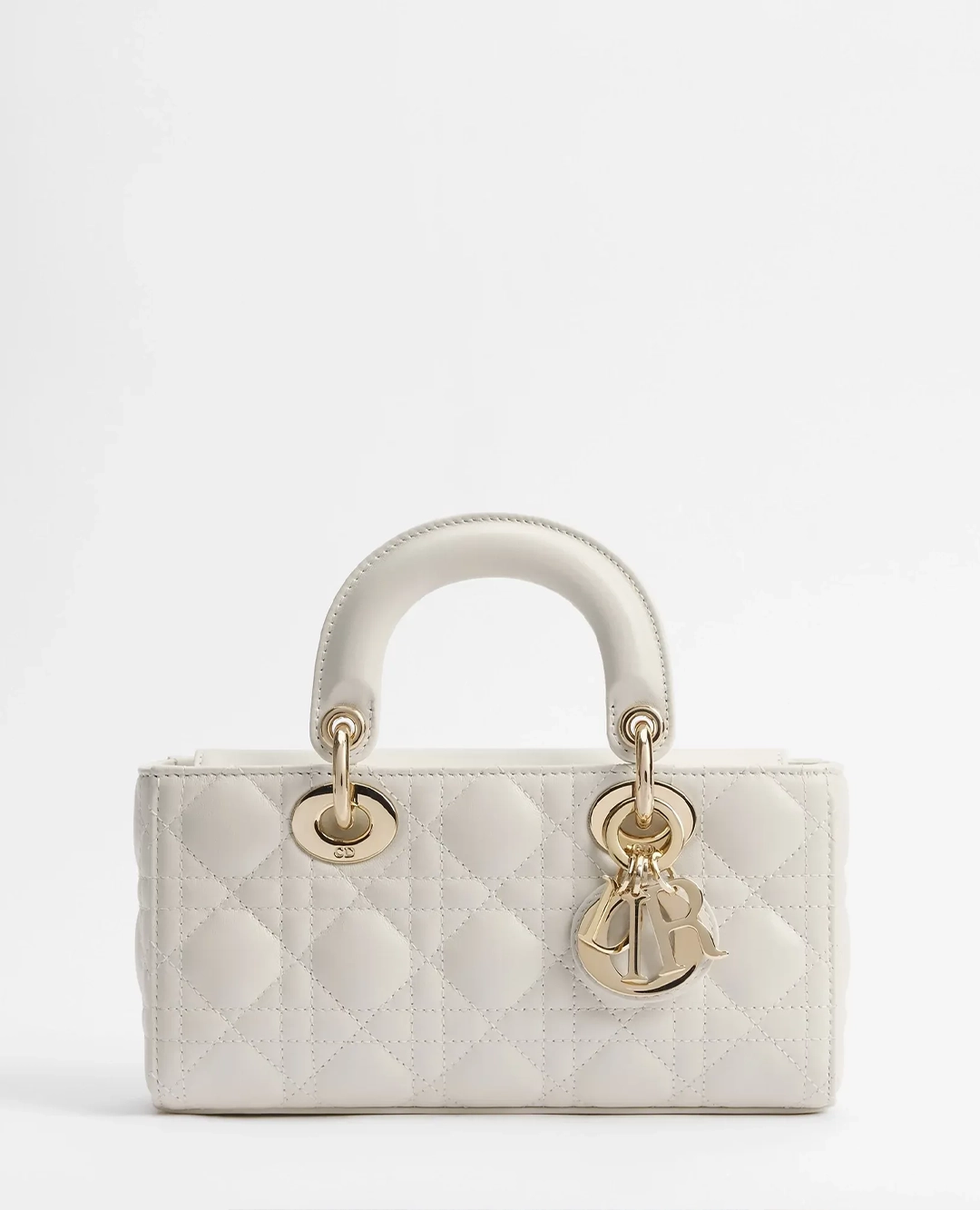 1 Lady D-Joy Small Cannage Lambskin Bag - Image 1
