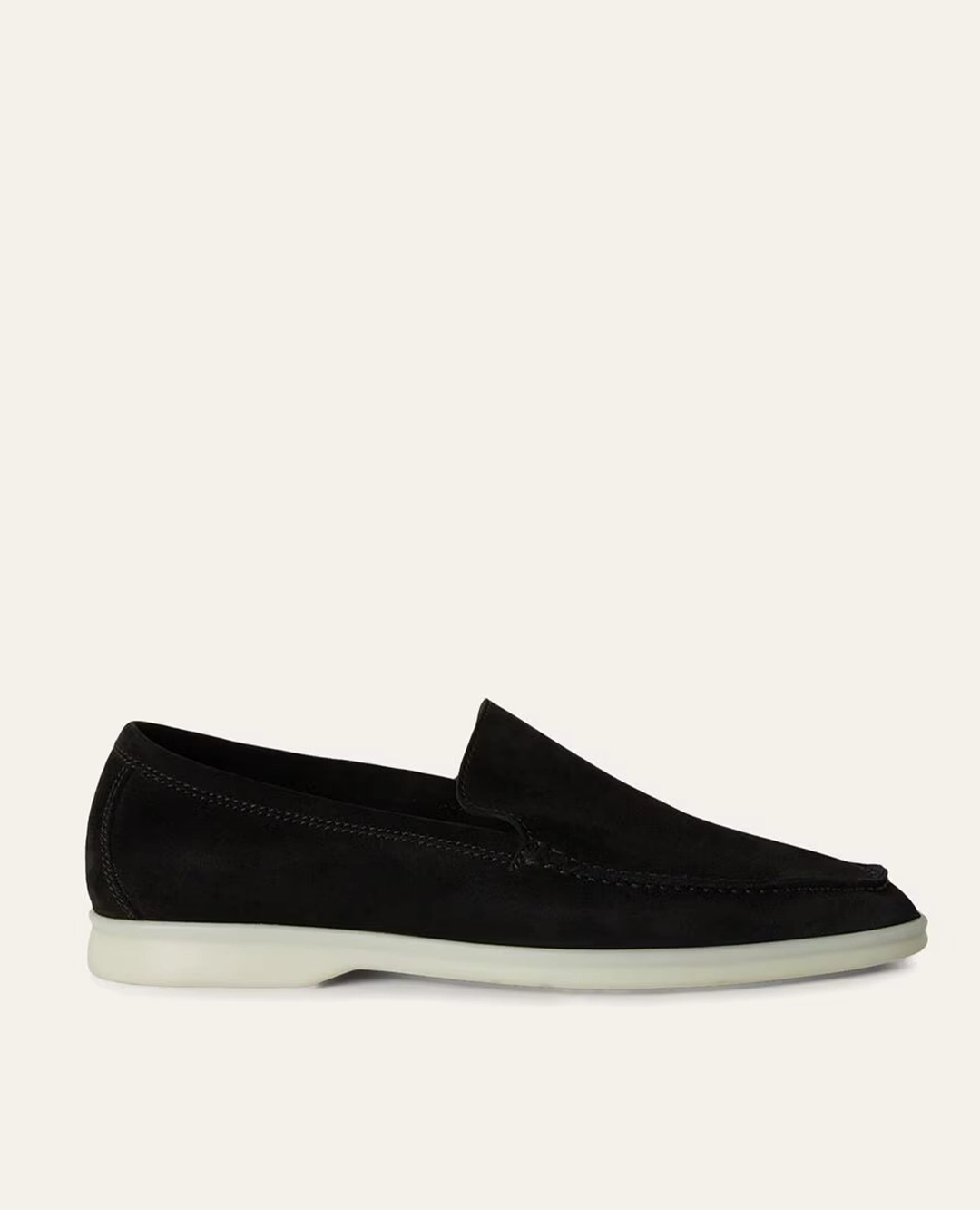 1 Italian Suede Loafers - Image 1